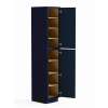 SMU189624R-ASM-FR02-NB Framington 18-in x 24-in x 96-in Assembled Latitude Two Door Tall Utility Cabinet With Right-Hand Opening Door, Navy Blue