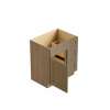 Framington 24-in x 18-in x 31-in Assembled Remington Single Door with Two Right-Side Drawers Vanity Base Cabinet, Tan Wood, SMV241831DR-2D-ASM-FR01-TW