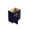 SMV3021DR-2D-RTA-FR02-NB Framington 30-in x 21-in x 35-in Ready to Assemble Latitude Vanity Combo Base Cabinet With Two Drawers on Right, Navy Blue