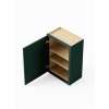 SMW1836-RTA-FR02-GR Framington 18-in x 12-in x 36-in Ready To Assemble Latitude Single Door Wall Cabinet, Green