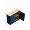 SMW3324-ASM-FR02-NB Framington 33-in x 12-in x 24-in Assembled Latitude Wall Cabinet, Navy Blue