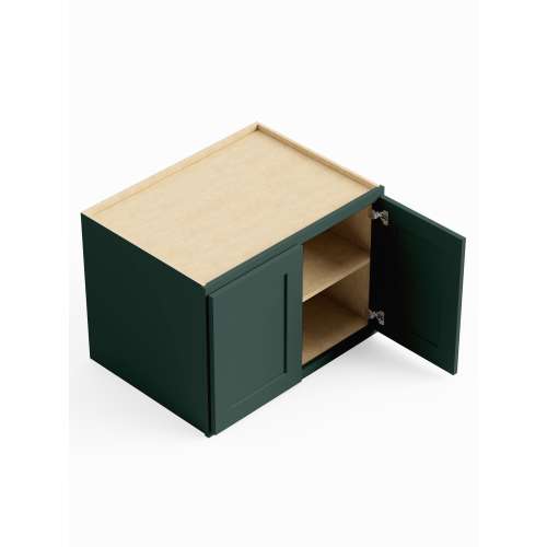 SMW302424-ASM-FR01-GR Framington 30-in x 24-in x 24-in Assembled Remington Refrigerator Wall Cabinet, Green