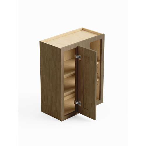 SMWBC2730-RTA-FR01-TW Framington 27-in x 12-in x 30-in Ready To Assemble Remington Blind Wall Cabinet, Tan Wood