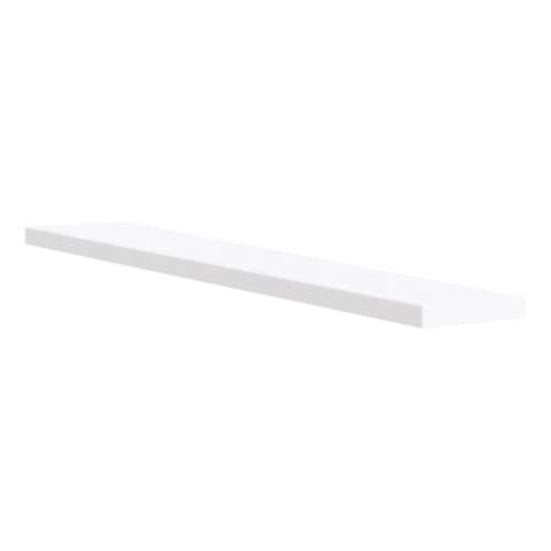 SMWC648-PW11 6-in x 48-in x 0.5-in Solid Surface Wall Cap, Pure White