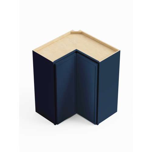 SMWER2436-RTA-FR02-NB Framington 24-in x 12-in x 36-in Ready To Assemble Latitude Easy Reach Wall Cabinet, Navy Blue