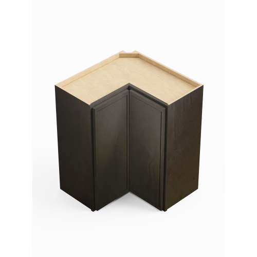 SMWER2430L-ASM-FR02-SG Framington 24-in x 12-in x 30-in Assembled Latitude Easy Reach Wall Cabinet With Left-Hand Opening Door, Smokey Grey