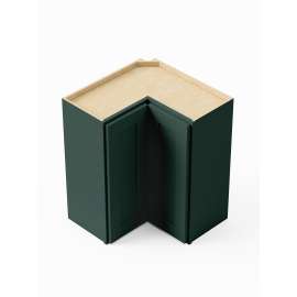 Framington 24-in x 12-in x 42-in Assembled Remington Easy Reach Wall Cabinet With Right-Hand Opening Door, Green, SMWER2442R-ASM-FR01-GR