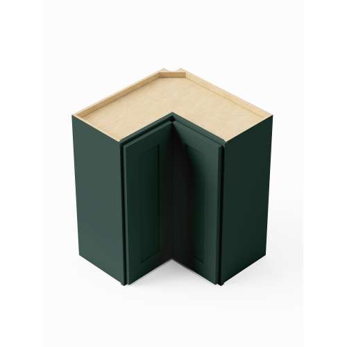 Framington 24-in x 12-in x 42-in Assembled Remington Easy Reach Wall Cabinet With Right-Hand Opening Door, Green, SMWER2442R-ASM-FR01-GR