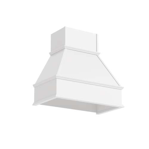 SMWH3019-ASM-WH Framington 32-in x 22-in x 34-in Assembled Wood Hood, White