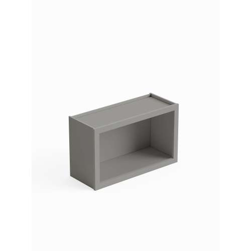 SMWOC3018-RTA-FR01-LG Framington 30-in x 12-in x 18-in Ready To Assemble Open Wall Cabinet, Light Grey