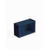 SMWOC3018-RTA-FR01-NB Framington 30-in x 12-in x 18-in Ready To Assemble Open Wall Cabinet, Navy Blue