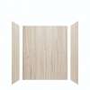 Samuel Müeller Silhouette 32-in X 60-in X 72-in Glue to Wall Tub/Shower Wall Kit
