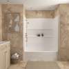 Samuel Mueller Revolution 60 x 32 x 17 in. SMC Alcove Bathtub, Left-Hand Drain, White, SMRTTR6032L-31